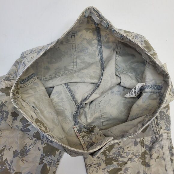 Hei Hei Anthropologie Jeans Camo Cargo Utility Pockets Lightweight Women's Sz 2 - Picture 8 of 16